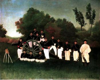 Henri Rousseau : The Artillerymen